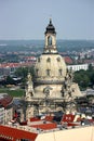 Frauenkirche in Dresden Royalty Free Stock Photo