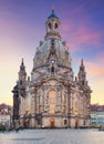 Frauenkirche - Dresden, Germany Royalty Free Stock Photo