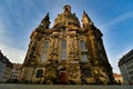 Frauenkirche Dresden Germany in morning light Royalty Free Stock Photo