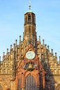 Frauenkirche in Nuremberg Royalty Free Stock Photo