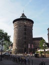 Frauentor tower in Nuernberg