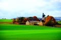 Fraukirch in autumn colors, Eifel in October 2020