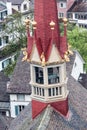 Fraumunster Bell Tower Zurich Switzerland