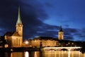 Fraumunster - Zurich Royalty Free Stock Photo