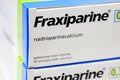 Fraxiparin medical syrenges siegen germany Royalty Free Stock Photo