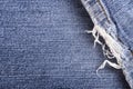 Frayed jeans texture for background Royalty Free Stock Photo