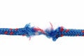 frayed rope Royalty Free Stock Photo