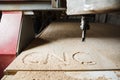 Frazier in cnc router. Computer numerical control machine.