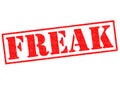 FREAK Royalty Free Stock Photo