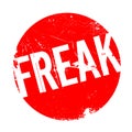 Freak rubber stamp