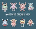 Freaky monsters set