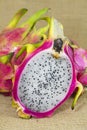 Freash Dragon Fruit Royalty Free Stock Photo