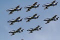 Frecce Tricolori Airshow team Royalty Free Stock Photo