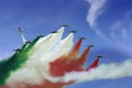 Frecce Tricolori demonstration team Royalty Free Stock Photo