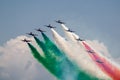 Frecce Tricolori Royalty Free Stock Photo