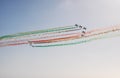 Frecce Tricolori Royalty Free Stock Photo