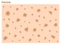 Freckle skin texture graphic , vector , nice skin