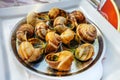 The fred grape snails with garlic butter