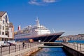 Fred. Olsen Cruise ship docked in Kristiansund