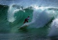 Freddie Meadows Surfs in a barrel