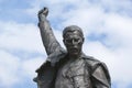 Freddie Mercury, a fragment of the monument