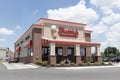 Freddy\'s Frozen Custard and Steakburgers restaurant. Freddy\'s is popular in the Midwest