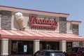 Freddy\'s Frozen Custard and Steakburgers restaurant. Freddy\'s is popular in the Midwest