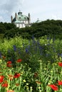 Fredensborg castel , queen garden house Royalty Free Stock Photo