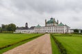 Fredensborg Palace, residences of the Danish Royal Family, Denmark. Royalty Free Stock Photo