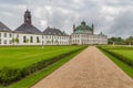 Fredensborg Palace, residences of the Danish Royal Family, Denmark. Royalty Free Stock Photo