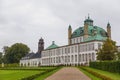 Fredensborg Palace, residences of the Danish Royal Family, Denmark. Royalty Free Stock Photo