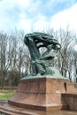 Frederic Chopin monument, Warsaw, Poland.