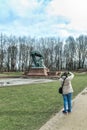 Frederic Chopin monument, Warsaw, Poland.