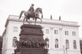 Frederick the Great Statue on Unter den Linden Street in Berlin