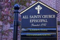 All Saints Church, the oldest Episcopal parish in western Maryland