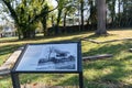 Sign and information about the Stephens House - Battle of Fredericksburg - US Civil