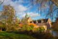 Frederiksberg palace in Hilleroed, north of Copenhagen Royalty Free Stock Photo