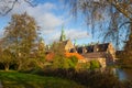 Frederiksberg palace in Hilleroed, north of Copenhagen Royalty Free Stock Photo