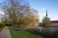 Frederiksberg palace in Hilleroed, north of Copenhagen Royalty Free Stock Photo