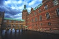 Frederiksborg castle in Hillerod, which was a royal residence for King Christian IV, Denmark Royalty Free Stock Photo