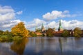 Frederiksborg palace in Hilleroed, Denmark Royalty Free Stock Photo