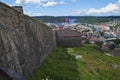 Fredriksten fortress in halden Royalty Free Stock Photo