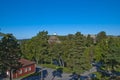 Fredriksten fortress (view to the main fortress) Royalty Free Stock Photo