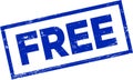 Free stamp Royalty Free Stock Photo