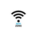 Wi-fi zone. Wi-fi icon.