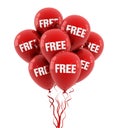 Free balloon concept 3d illustration Royalty Free Stock Photo