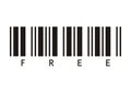 Free bar code Royalty Free Stock Photo