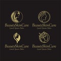 Beauty skincare logo pack