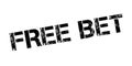 Free Bet rubber stamp Royalty Free Stock Photo