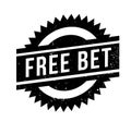 Free Bet rubber stamp Royalty Free Stock Photo